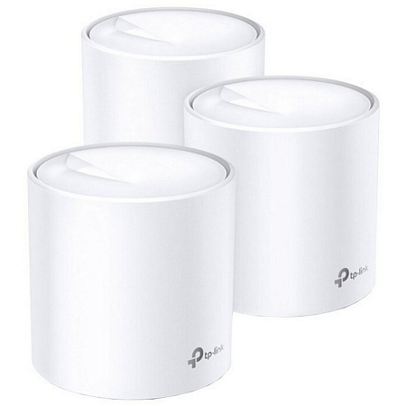 Домашняя Mesh Wi-Fi система TP-LINK Deco X20 (3-pack), Белый