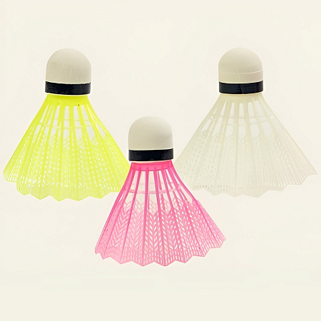 Badminton Shuttlecock 8cm, 3pcs in opp Badminton Shuttlecock 8cm, 3pcs in opp