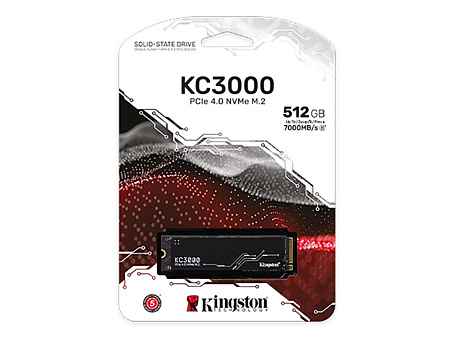 Накопитель SSD Kingston KC3000, 4000Гб, SKC3000D/4096G