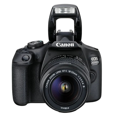 DC Canon EOS 2000D & EF-S 18-55mm  f/3.5-5.6 IS II KIT