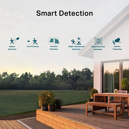 TP-Link Bullet Outdoor Network Camera "VIGI C340-W", 4mm, 4MP, Wi-Fi, Full-Color, IP66