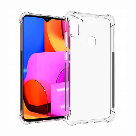 Helmet Case TPU Soft Samsung A11, Clear Helmet Case TPU Soft Samsung A11, Clear