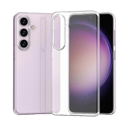 WOO Case Soft TPU Samsung A55 4G, Clear