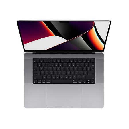 Ноутбук 16,2" Apple MacBook Pro 16 A2485, Космический серый, M1 Max with 10-core CPU and 32-core GPU, 64Гб/2048Гб, macOS Monterey