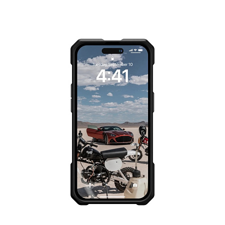 UAG Case for iPhone 14 Pro with MagSafe Monarch Pro, Grey UAG Case for iPhone 14 Pro with MagSafe Monarch Pro, Grey