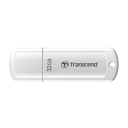  32GB USB2.0 Flash Drive Transcend "JetFlash  370", White, Classic Cap (R/W:18/8MB/s)