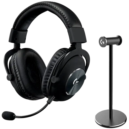 Игровая Гарнитура Logitech G Pro X 2 + Stand, Беспроводной, Чёрный Игровая Гарнитура Logitech G Pro X 2 + Stand, Беспроводной, Чёрный