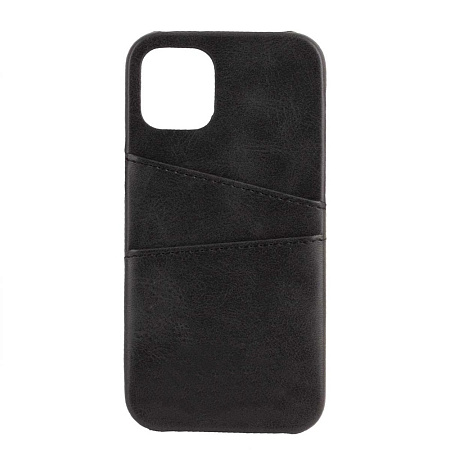 Helmet Case Leather with Pocket iPhone 11 Pro, Black Helmet Case Leather with Pocket iPhone 11 Pro, Black