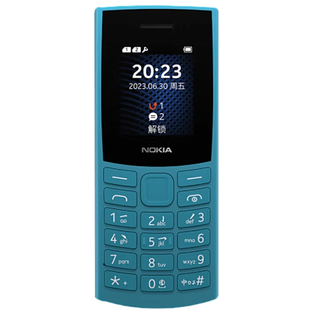 Мобильный телефон Nokia 105 (2023), Cyan