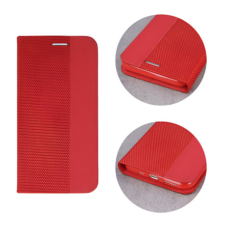 Helmet Case Shell Flip Nylon Samsung A31, Red Helmet Case Shell Flip Nylon Samsung A31, Red