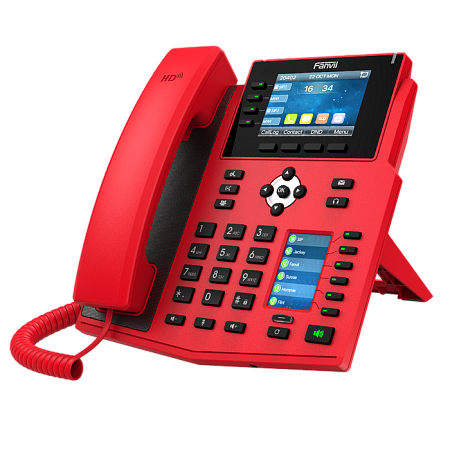 Fanvil X5U-R RED, High-end IP phone, Colour Display Fanvil X5U-R RED, High-end IP phone, Colour Display