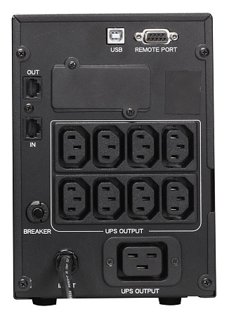 UPS PowerCom SPT-2000, 2000VA/1600W, Smart Line Interactive, Pure Sinewave, LCD, AVR, USB, SNMP, 8xI