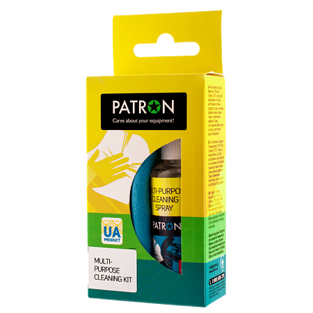 Cleaning set PATRON "F3-016" (Sprey 50ml+Wipe) Patron Cleaning set PATRON "F3-016" (Sprey 50ml+Wipe) Patron