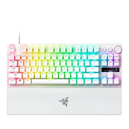 Клавиатура Razer Huntsman V3 Pro TKL 8KHz, Проводное, Белый Клавиатура Razer Huntsman V3 Pro TKL 8KHz, Проводное, Белый