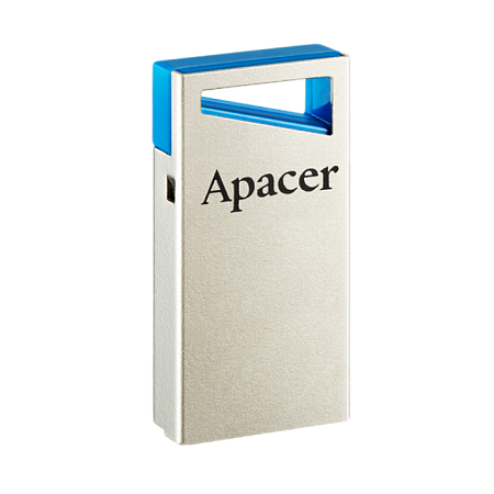  64GB USB3.1 Flash Drive Apacer "AH155", Silver, Super-Mini, Metal Case, Capless (AP64GAH155U-1)