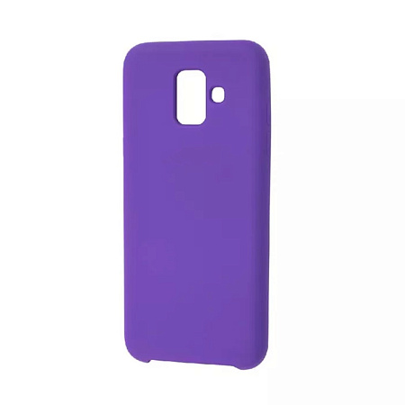 Helmet Case TPU Suede Samsung A6 (2018), Purple Helmet Case TPU Suede Samsung A6 (2018), Purple