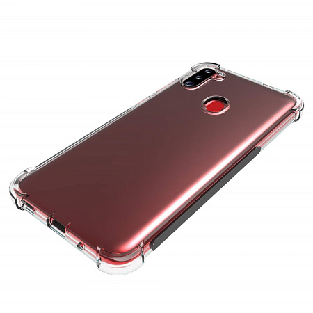Helmet Case TPU Soft Samsung A11, Clear Helmet Case TPU Soft Samsung A11, Clear