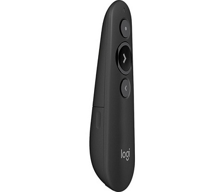 Presenter Logitech R500s, Class 1 Laser, Range: 20m, Bluetooth/2.4 Ghz, 1xAAA, Graphite Presenter Logitech R500s, Class 1 Laser, Range: 20m, Bluetooth/2.4 Ghz, 1xAAA, Graphite