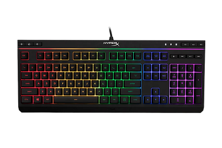 Gaming Keyboard HyperX Alloy Core RGB, Membrane, Media Control, Solid frame, 5 Zones RGB, Spill resi Gaming Keyboard HyperX Alloy Core RGB, Membrane, Media Control, Solid frame, 5 Zones RGB, Spill resi