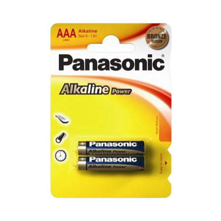 Panasonic "ALKALINE Power" AAA Blister* 2, Alkaline, LR03REB/2BP Panasonic "ALKALINE Power" AAA Blister* 2, Alkaline, LR03REB/2BP