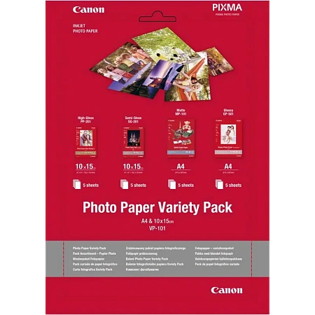 Фото бумага Canon Photo Paper Variety Pack, A4 Фото бумага Canon Photo Paper Variety Pack, A4