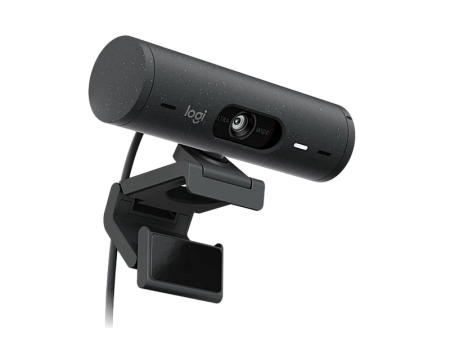Camera Logitech BRIO 500, 1080p/30fps, FoV 90°, 4MP, Zoom:4x, Autofocus, Stereo mic, Shutter, 1,5m, Camera Logitech BRIO 500, 1080p/30fps, FoV 90°, 4MP, Zoom:4x, Autofocus, Stereo mic, Shutter, 1,5m,