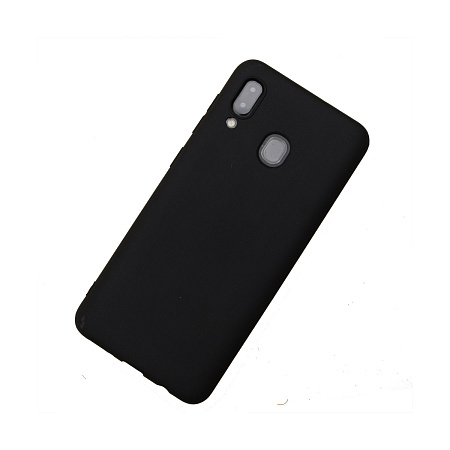 Helmet Case TPU Matte Samsung A10, Black Helmet Case TPU Matte Samsung A10, Black