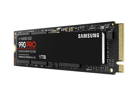 .M.2 NVMe SSD 1.0TB Samsung  990 PRO [PCIe 4.0 x4, R/W:7450/6900MB/s, 1200K/1550K IOPS, 600TB, 3DTLC