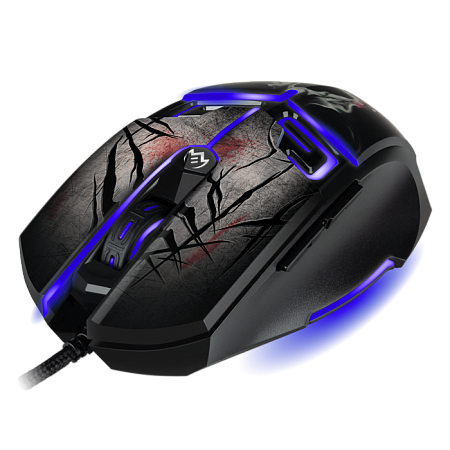 Gaming Mouse SVEN RX-G805, 500-8000 dpi, 6 buttons, 149g., Ambidextrous, Programmable, RGB, 1.8m, US Gaming Mouse SVEN RX-G805, 500-8000 dpi, 6 buttons, 149g., Ambidextrous, Programmable, RGB, 1.8m, US