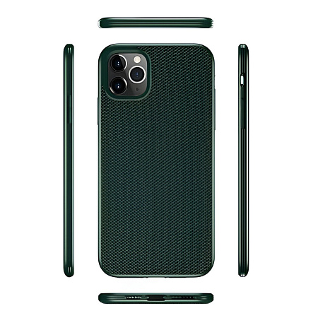 Helmet Case TPU Nylon Series iPhone 11 Pro Max, Green Helmet Case TPU Nylon Series iPhone 11 Pro Max, Green
