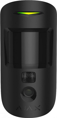 Ajax Wireless Security Motion Detector with Photo "MotionCam", Black Ajax Wireless Security Motion Detector with Photo "MotionCam", Black