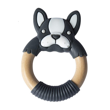 Bibipals Teething Ring Koala, Black and White Bibipals Teething Ring Koala, Black and White