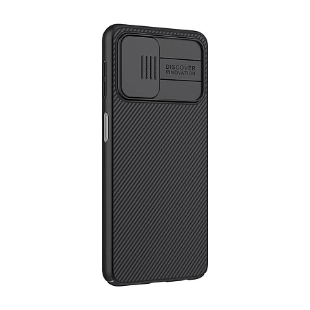 Nillkin Case Carbon Came Shield Samsung A32, Black Nillkin Case Carbon Came Shield Samsung A32, Black
