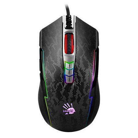 Gaming Mouse Bloody P93s, 100-8000 dpi, 8 buttons, 150IPS, 25G, 105g, Ambidextrous, Programmable, LK