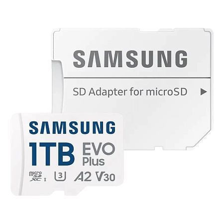 Карта памяти Samsung EVO Plus MicroSDXC, 1024Гб (MB-MC1T0SA/)