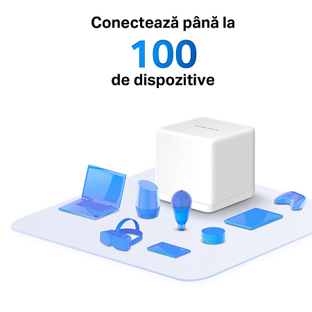 Whole-Home Mesh Dual Band Wi-Fi AC System MERCUSYS, "Halo H30G(2-pack)", 1300Mbps,MU-MIMO,Gbit Ports Whole-Home Mesh Dual Band Wi-Fi AC System MERCUSYS, "Halo H30G(2-pack)", 1300Mbps,MU-MIMO,Gbit Ports