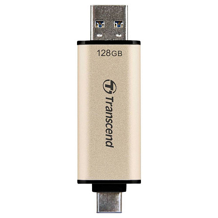 128GB USB3.1/Type-C Flash Drive Transcend "JetFlash 930C", Gold, Classic Cap,OTG (R/W:420/400MB/s) 128GB USB3.1/Type-C Flash Drive Transcend "JetFlash 930C", Gold, Classic Cap,OTG (R/W:420/400MB/s)