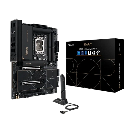 Материнская плата ASUS PROART Z890-CREATOR WIFI, LGA1851, Intel Z890, ATX Материнская плата ASUS PROART Z890-CREATOR WIFI, LGA1851, Intel Z890, ATX