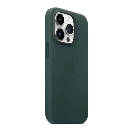 Case Original Leather with MagSafe for iPhone 14 Pro, Forest Green