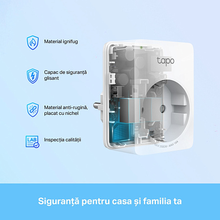 TP-LINK "Tapo P110" Wi-Fi Smart Power socket with Energy Monitoring TP-LINK "Tapo P110" Wi-Fi Smart Power socket with Energy Monitoring