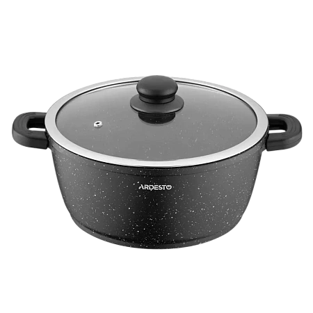 Кастрюля Ardesto AR2424GE, 4,4л, 24см, Чёрный Кастрюля Ardesto AR2424GE, 4,4л, 24см, Чёрный