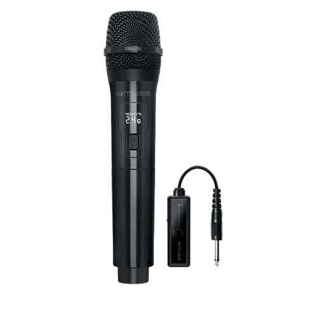 Караоке микрофон MUSE MC-30 WI, Беспроводной, Чёрный Караоке микрофон MUSE MC-30 WI, Беспроводной, Чёрный