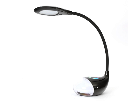 PLATINET DESK LAMP 6W + NIGHT LAMP COMPACT SIZE BLACK [44347]