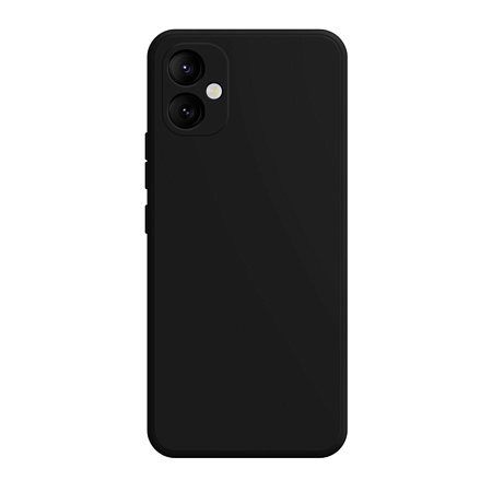 Helmet Case Liquid Silicone Samsung A05, Black