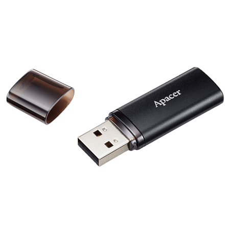 32GB USB3.1 Flash Drive Apacer "AH25B", Black, Matte Metal, Classic Cap (AP32GAH25BB-1) 32GB USB3.1 Flash Drive Apacer "AH25B", Black, Matte Metal, Classic Cap (AP32GAH25BB-1)