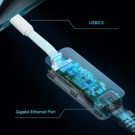 TP-LINK "UE300C" USB 3.0 TYPE C to GIGABIT Ethernet Network Adapter TP-LINK "UE300C" USB 3.0 TYPE C to GIGABIT Ethernet Network Adapter