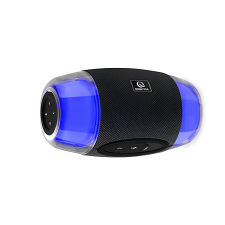 Helmet Wireless Speaker G9 Transparent Lamp, White