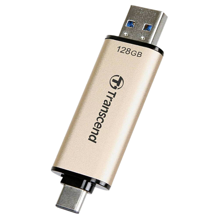128GB USB3.1/Type-C Flash Drive Transcend "JetFlash 930C", Gold, Classic Cap,OTG (R/W:420/400MB/s) 128GB USB3.1/Type-C Flash Drive Transcend "JetFlash 930C", Gold, Classic Cap,OTG (R/W:420/400MB/s)