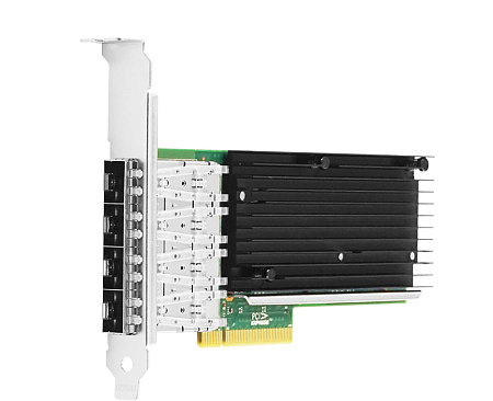 Intel Server Adapter X710DA4, PCIe 3.0 x8, Quad SFP+ Port 10G Intel Server Adapter X710DA4, PCIe 3.0 x8, Quad SFP+ Port 10G