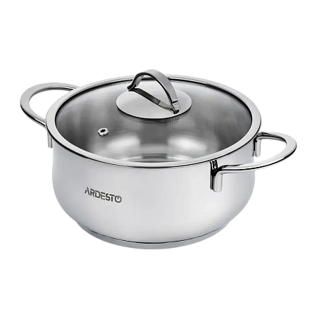 Кастрюля Ardesto AR0730S, 3л, 20см, Нержавеющая сталь Кастрюля Ardesto AR0730S, 3л, 20см, Нержавеющая сталь